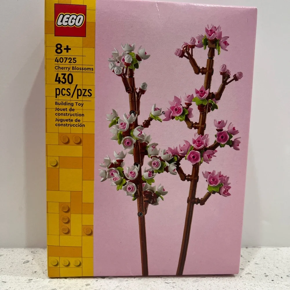 LEGO Botanicals Cherry Blossoms (40725) - New in Sealed Box - Picture 1 of 3